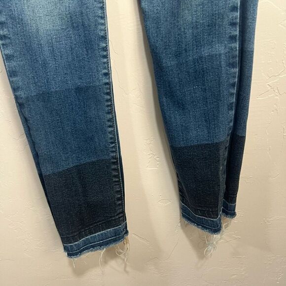 Flying Monkey Size 26 Color Block Ankle Skinny Jeans - Picture 3 of 8